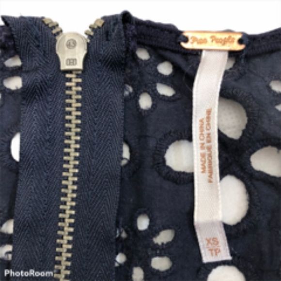 Free People Sleeveless Top with Ruffled Bottom - Picture 4 of 5